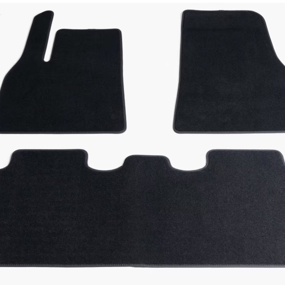 Tesla Model Y CARPET  Floor Mat Set